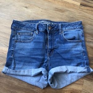 american eagle jean shorts